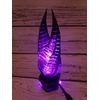 Dead Space Marker Statue Lamp 9" 3d Printed Made to order (White Translucent, Color Changing USB with Remote)