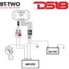 DS18 BT-TWO Bluetooth Receiver - IP65 Waterproof Rated, BT 4.0