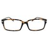 Incredible Bargains The Dean Stylish Rectangular Reading Glasses + 1.00 Brown Tortoise