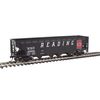 Walthers Trainline 931-1422 HO Scale Model Reading Offset Hopper, Black/Red 1:87