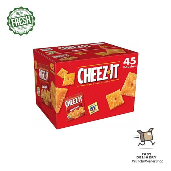 Cheez-It Baked Snack Cheese Crackers, Original (67.5 oz. box , 45 ct.)