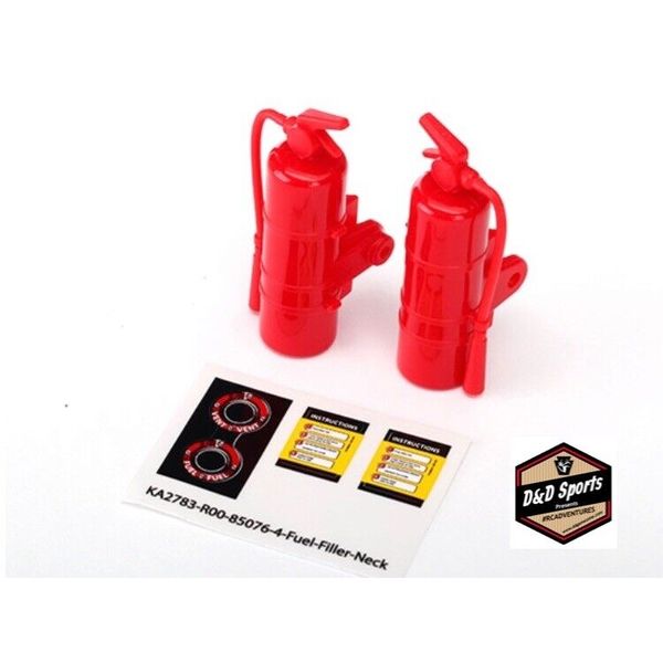 Traxxas 8422 Unlimited Desert Racer UDR Red Fire Extinguishers (2)