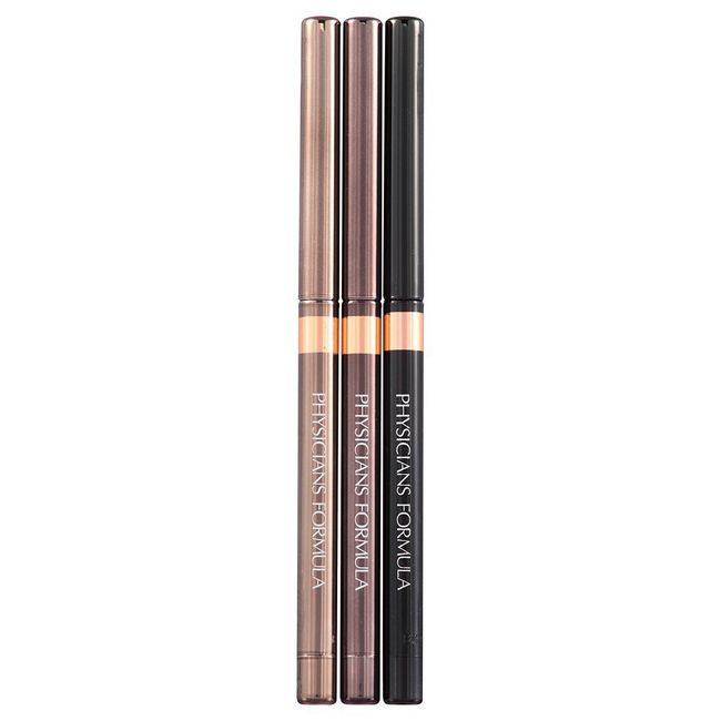 Physician's Formula-Shimmer Strips Custom Eye Enhancing Eyeliner Trio-Set of 3 Eyeliners for a Natural Nude Look-Long-wearing, Waterproof Formula-for Sensitive Eyes and Contact Lens Wearers, Brown