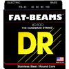 DR Strings FAT-BEAM™ - Stainless Steel Bass Strings: Light 40-100