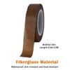 Light Dimming Tape 2 PCS 0.59inx29ft Led Light Strip Masking Tape Lighting Soften Cover Sticker, Coffee-Colored