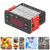 Digital Tempeartur Controller AC 220V Temperature Calibration Thermostat Controller for Refrigerator and Cooler, with Sensor Probe