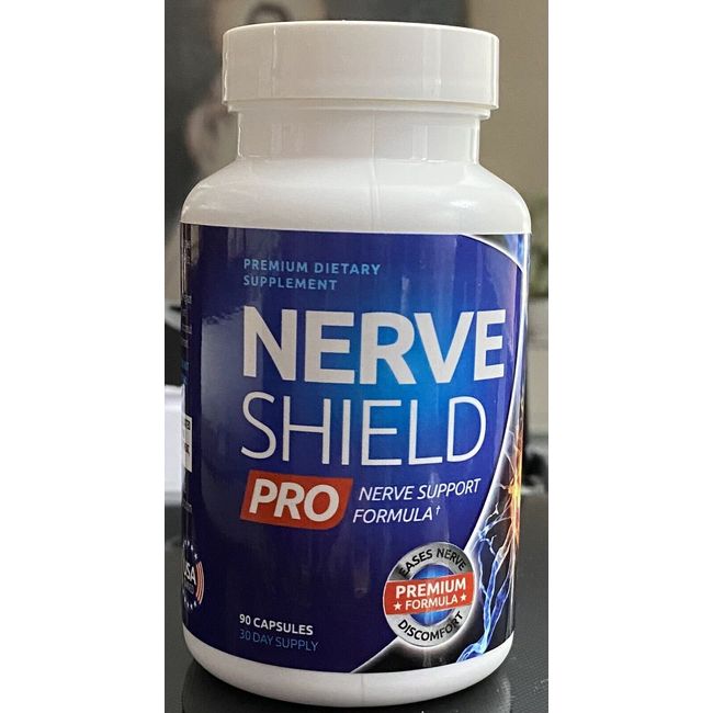 Nerve Shield Pro - New  Advanced Nerve Formula for Neuropathy  Exp: 2/2026