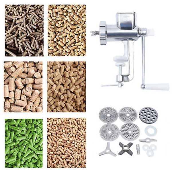 Stainless Steel Birds Bait Pellet Feed Mill Manual Pet Food Pellet Maker Machine