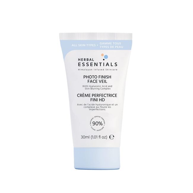 Herbal Essentials - Photo Finish Face Veil Makeup Primer- Made with Hyaluronic Acid & Vitamin E, Cruelty Free, Hydrate & Blur Imperfections for Flawless Skin,Made in the UK - 30ml…