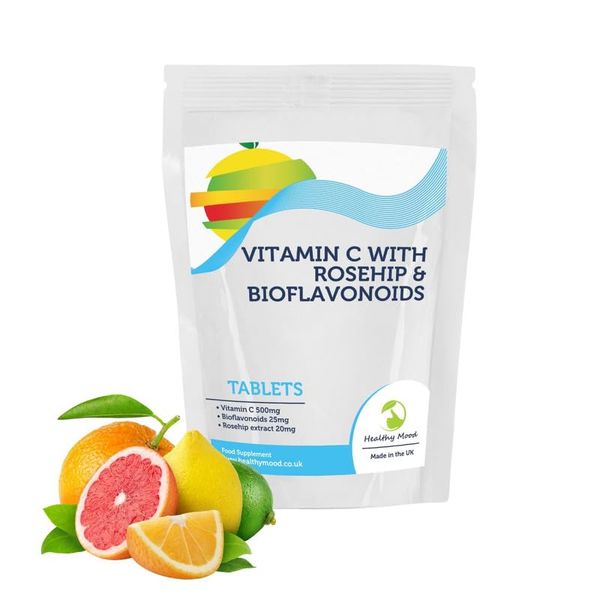 Vitamin C 500mg with Rosehip & Bioflavonoids Tablets