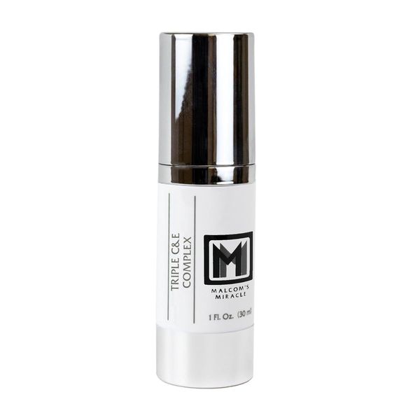 Malcolm's Miracle Triple C&E Complex 1 Fl Oz Airless Pump