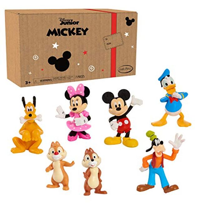 Disney Junior Mickey Mouse 7-Piece Figure Set, Kids Toys for Ages 3 up