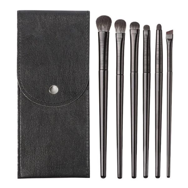 LacyMC Eye Makeup Brush Set,Angled Brush Precision Eyeshadow Tools for Blending Defining Smudging Shading