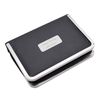Personalised Engraved Black Leatherette Complete Manicure Set