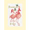 Bothy Threads Counted Cross Stitch Kit - Flamingle Bells