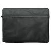 Cathedral Products A4 Canvas Document Bag with Zip and Outer Mesh Pocket - Black