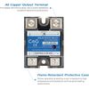 Solid State Relay SSR-25DD, DC to DC Input/Output, 3-32VDC, 25A, Plastic Cover