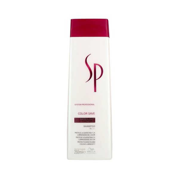 2 x Wella SP Color Save Shampoo 250 ml [Badartikel]