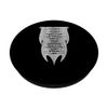 Beard Length Funny Growth Chart PopSockets Swappable PopGrip