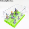 US Perspex Acrylic Display Box For Minifigures Building Block Case Dustproof Hot