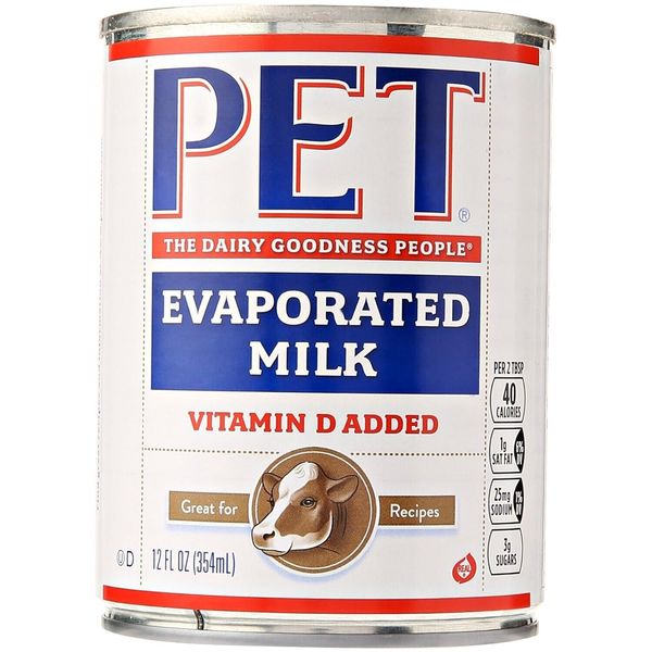 Pet Milk Evaporated Milk, Case of Twenty Four 12 Oz Cans