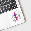 CafePress Christian Small Die Cut Sticker, 3"x4" Clear