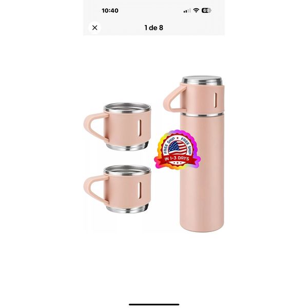 thermos for coffee or tea or hot or cold water