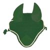 Roma Crochet Ear Cover Green/White Full