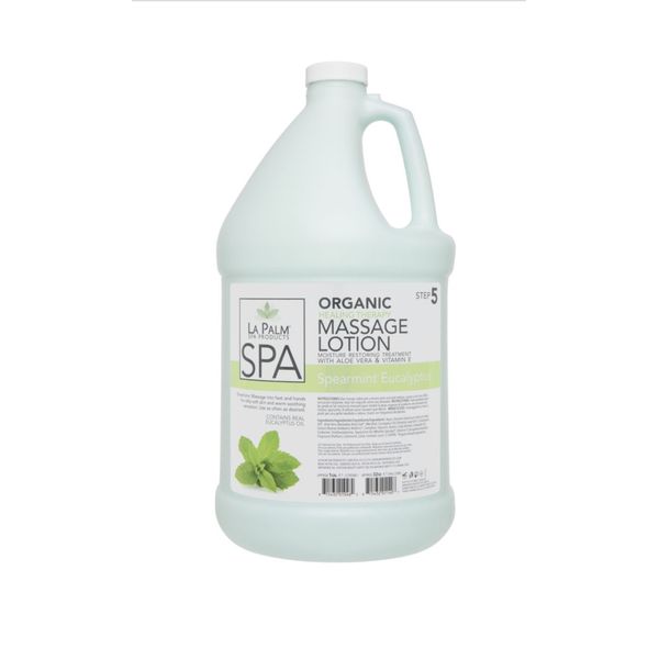 La Palm Massage Lotion 1 Gallon (Spearmint)