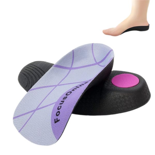 3/4 length arch support insole for men and women, high arch support for labor boots, EVA shoe insert ideal for foot care