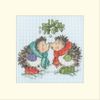 Bothy Threads Counted Cross Stitch Card Kit - Christmas Kiss