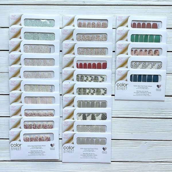 NEW Color Street Nail Polish Strips Set of 25