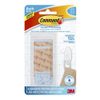Command Assorted Water-Resistant Refill Strips, 2-Medium, 4-Large (2)