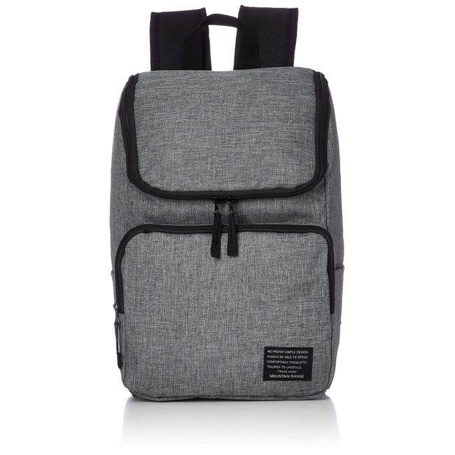 Kawayoshi MOUNTAIN RANGE MSG-05 Day Bag, A4 Size, Gray, 14.6 x 9.1 x 5.1 inches (37 x 23 x 1