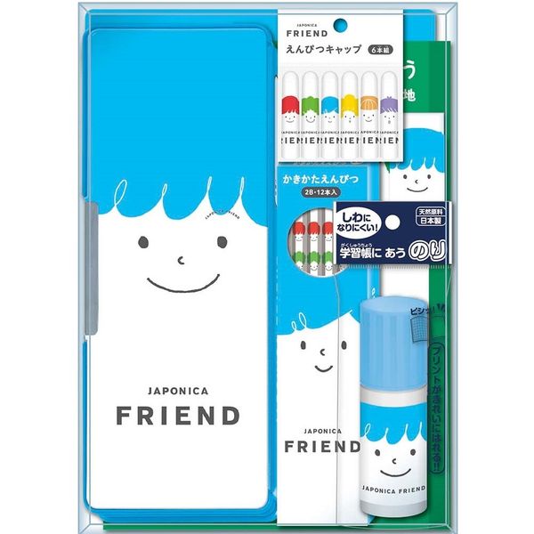 Showa Notebook, Stationery Set, Japonica Friend, Crystal Case Type, 950998M01