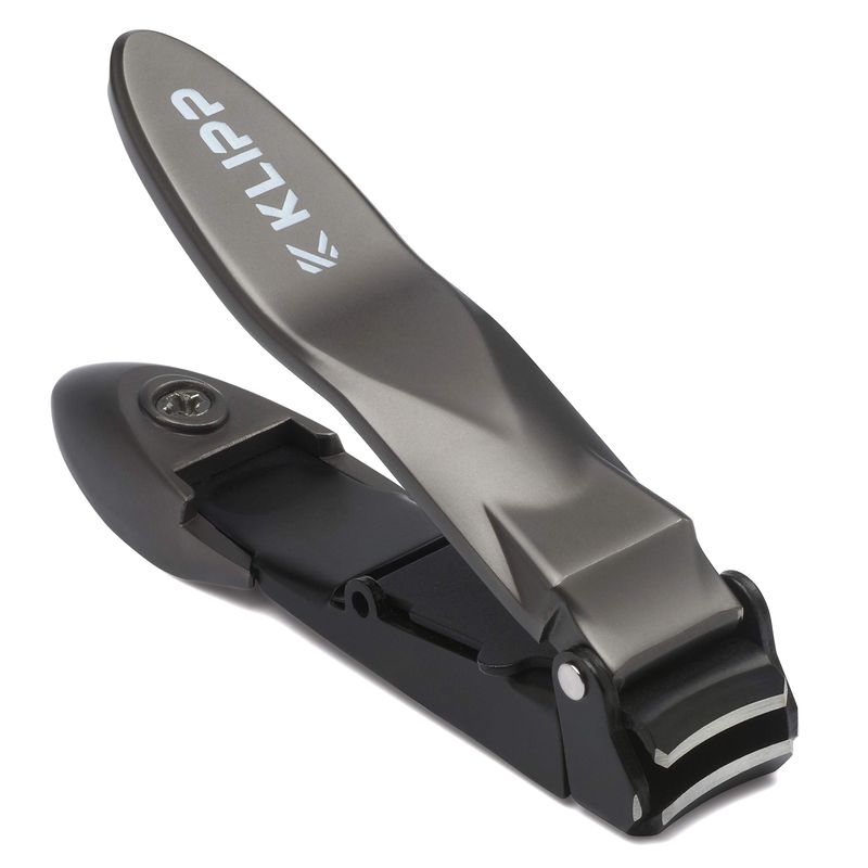 Nail Clippers for Men with Collection Container - KLIPP Razor Sharp ...