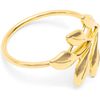 Juvale Leaf Napkin Rings (1.8 Inches Gold 12-Pack)