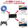 Rattle System HDMI Splitter with Input Switching Function (Downscale Compatible) RS-HDSP22-4KA