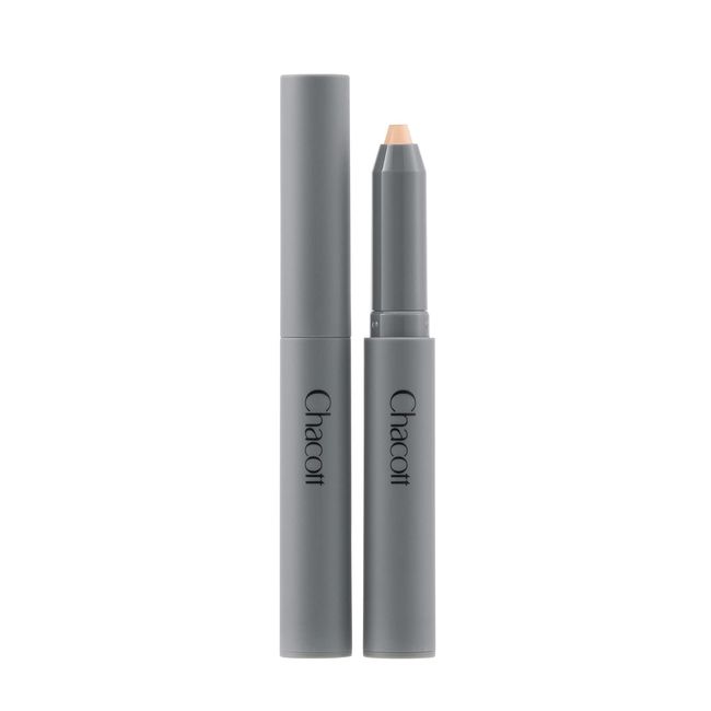 Chacott Crayon Concealer, Extrusion Type, For Women & Men, Gender: No Cosmetics, Color: 190 Light Ochre, Highlighting, Waterproof Formula, Approx. 0.06 oz (1.8 g)