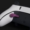 eXtremeRate Back Paddles for PS5 Edge Controller, Metallic Grape Replacement Interchangeable 4PCS Metal Back Buttons - Controller NOT Included
