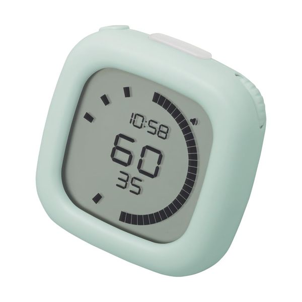 Sonic SP-1118-LB Learning Timer, Time Sensation Timer, Pace Make, With Wrap Function, Study Timer, Light Blue
