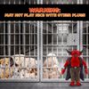 Satan Devil Plush; Stuffed Toy Evil Beelzebub Figure
