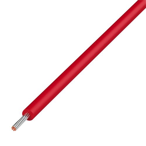 Kyowa Harmonet UL1007 AWG24 Heat Resistant Vinyl Insulated Wire, Reel Wind, 322.8 ft (100 m), Red