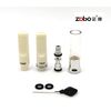 ZOBO Regular Size Cigarette Filter Holder Fear and Loathing Hunter S Thompson Type, Clean Smoke, Reduce Tar and Smoke Stains, Elegant and Stylish (with 1 Extra Mouthpiece and Sealing Ring) Silver Clr