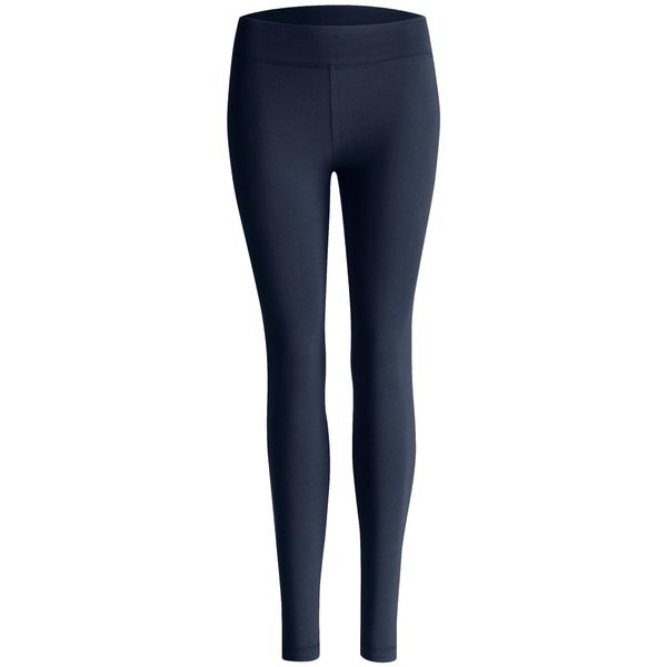 Nur Die Cotton Leggings Relax & Go Comfortable Casual Trousers Stretch Cotton Women, darkblue