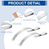 sourcing map 30Pcs Window Screen Tension Spring, Corner Mount Flat Window Spring Clips