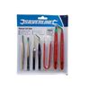 Silverline 7-Piece Tweezer Set