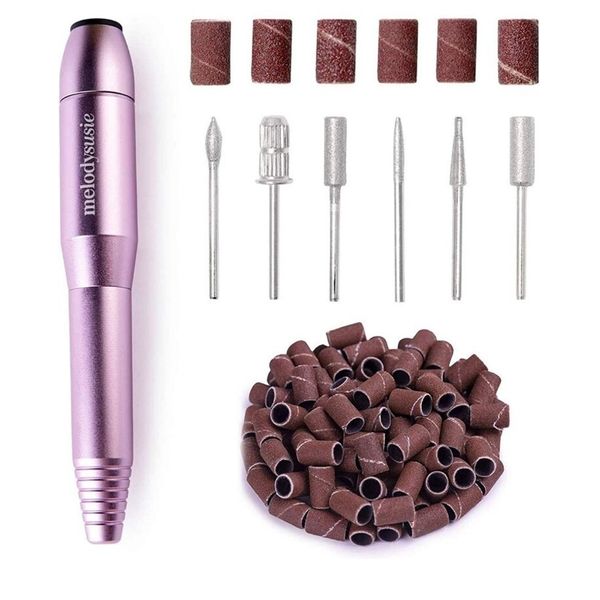 MelodySusie Portable Electric Nail Drill, Compact E-file Electrical Professional