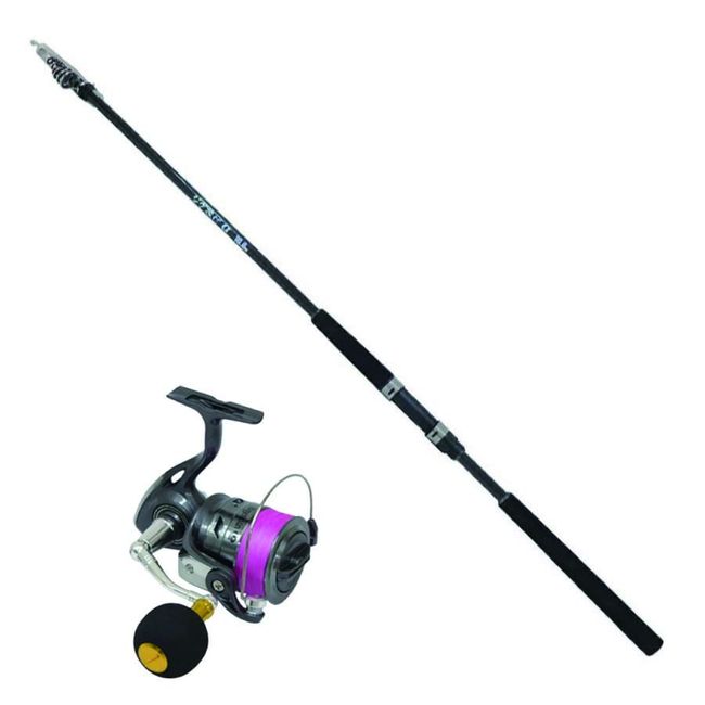 Jig Throw 9.0ft Shore Jigging Rod & Reel Set with Line (shorejiggiset-21)