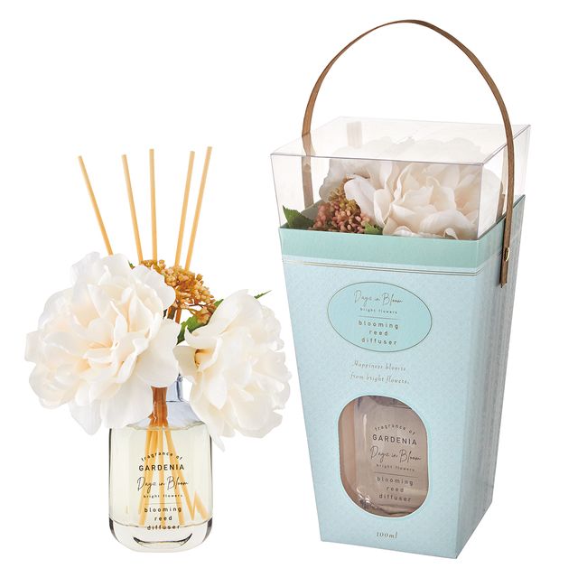 Days in Bloom bright flowers blooming reed diffuser gardenia